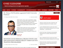 Tablet Screenshot of gokeilesanmi.com